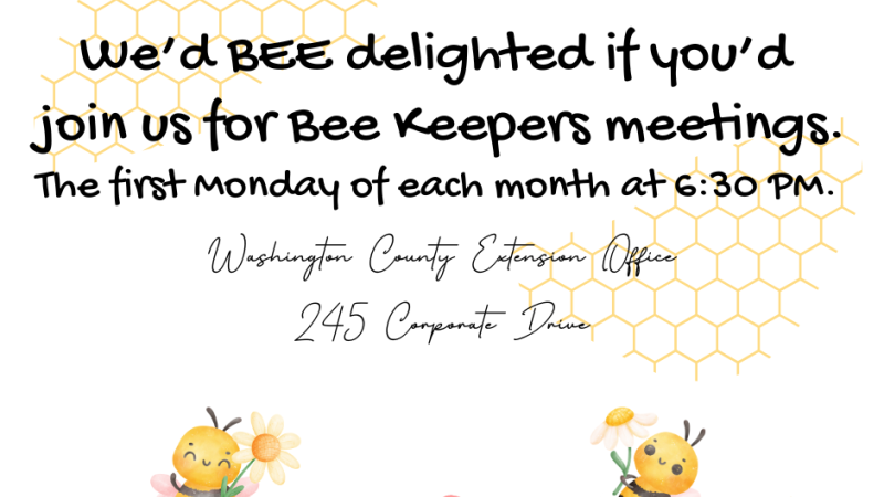 Bee Keepers Monthly Meeting